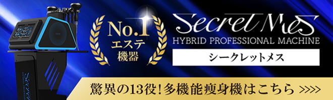 シークレットメス 驚異の13役！多機能痩身機はこちら